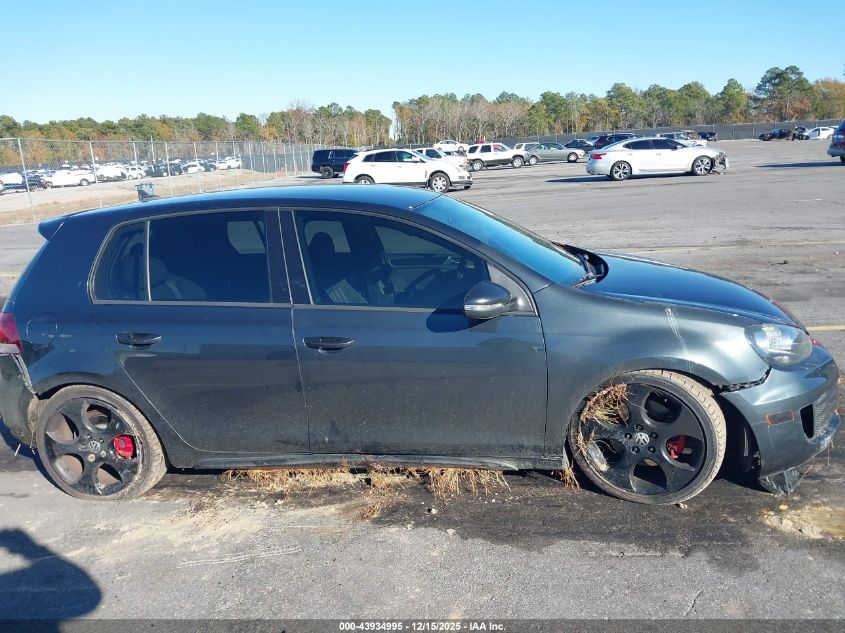 2013 Volkswagen Gti 4-Door VIN: WVWHV7AJ2DW117313 Lot: 43934995