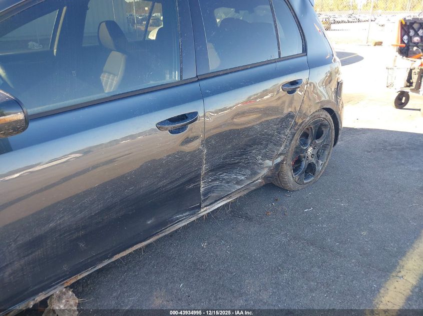 2013 Volkswagen Gti 4-Door VIN: WVWHV7AJ2DW117313 Lot: 43934995