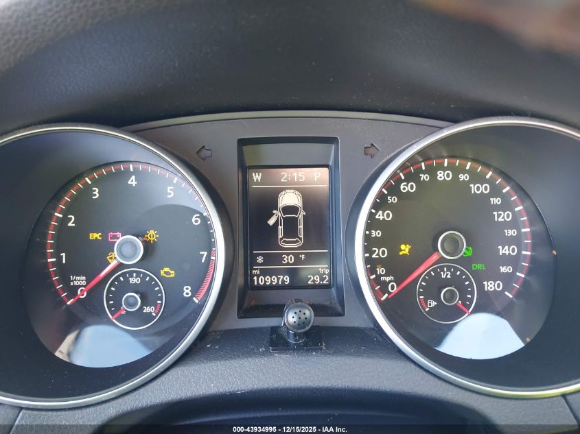 2013 Volkswagen Gti 4-Door VIN: WVWHV7AJ2DW117313 Lot: 43934995