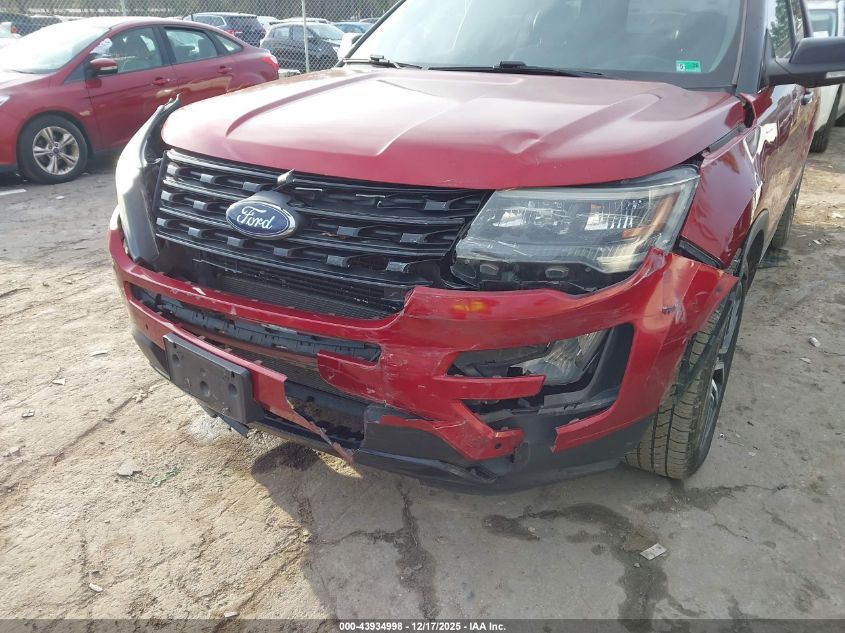 2016 Ford Explorer Sport VIN: 1FM5K8GT6GGB57494 Lot: 43934998