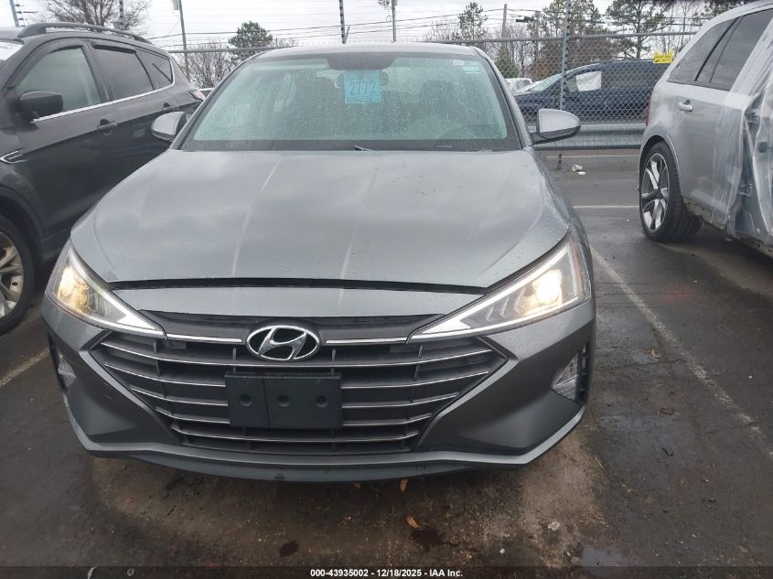 2019 Hyundai Elantra Se VIN: KMHD74LF0KU790671 Lot: 43935002