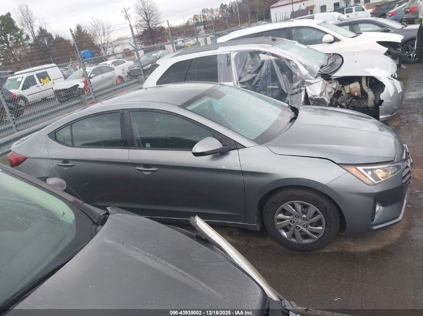 2019 Hyundai Elantra Se VIN: KMHD74LF0KU790671 Lot: 43935002