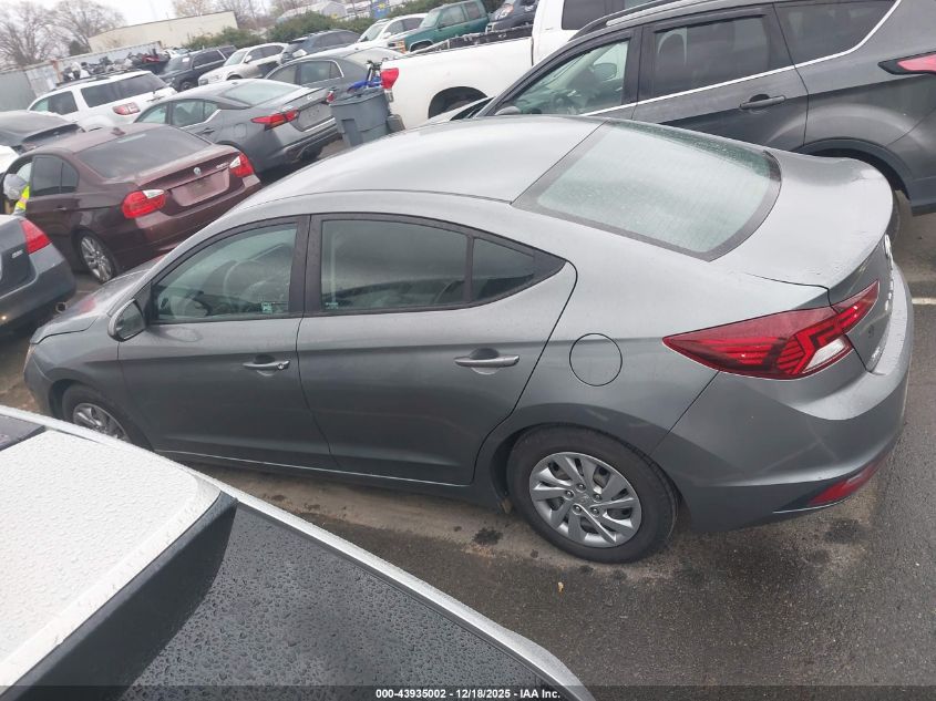 2019 Hyundai Elantra Se VIN: KMHD74LF0KU790671 Lot: 43935002