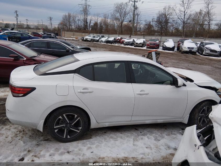 2025 Nissan Sentra Sv VIN: 3N1AB8CV1SY400021 Lot: 43935013