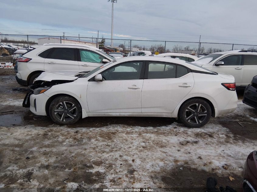 2025 Nissan Sentra Sv VIN: 3N1AB8CV1SY400021 Lot: 43935013
