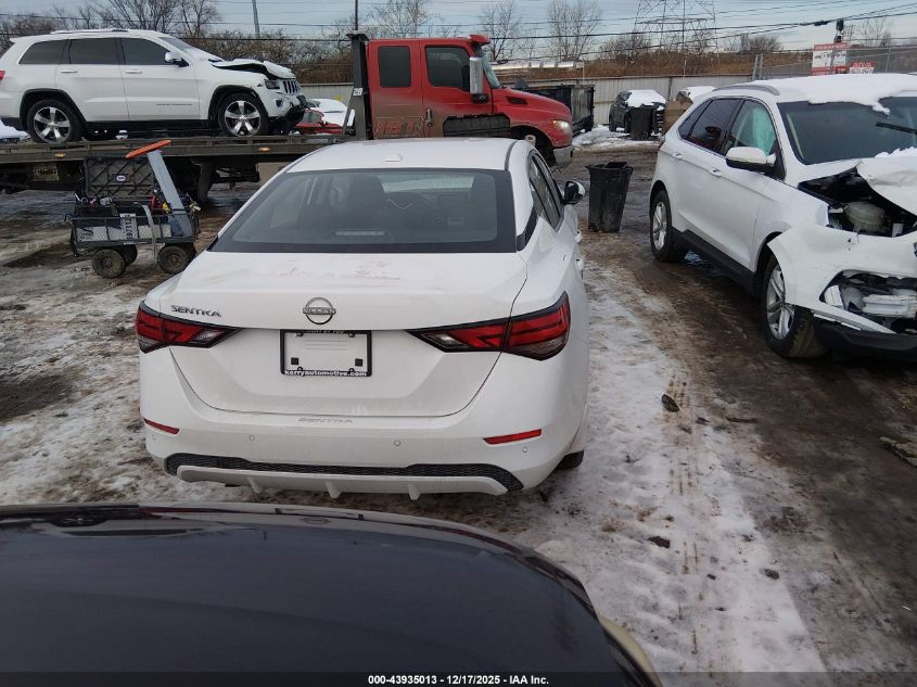 2025 Nissan Sentra Sv VIN: 3N1AB8CV1SY400021 Lot: 43935013