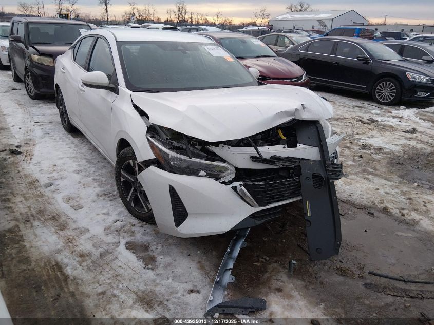 2025 Nissan Sentra Sv VIN: 3N1AB8CV1SY400021 Lot: 43935013