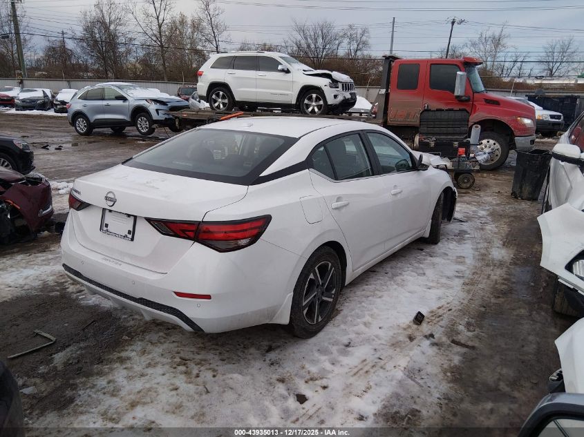 2025 Nissan Sentra Sv VIN: 3N1AB8CV1SY400021 Lot: 43935013