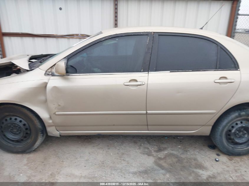 2006 Toyota Corolla Le VIN: 2T1BR32E86C583778 Lot: 43935015