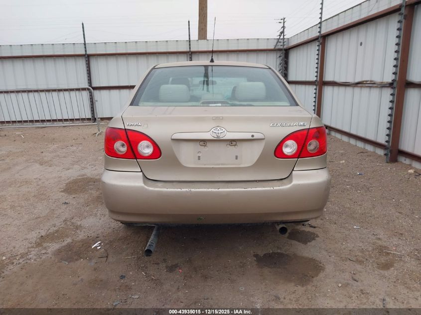 2006 Toyota Corolla Le VIN: 2T1BR32E86C583778 Lot: 43935015