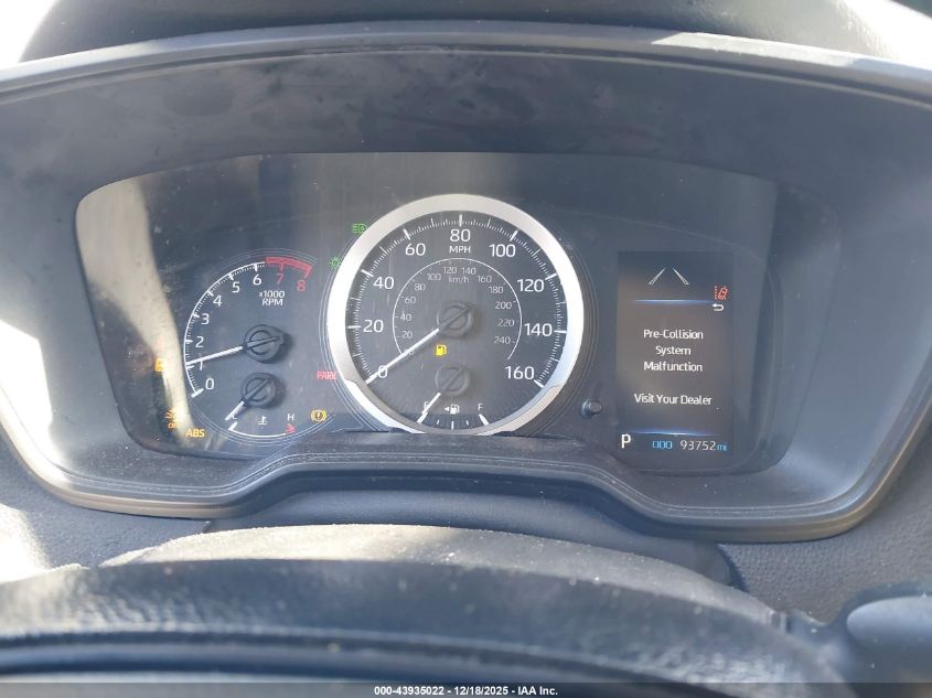 2021 Toyota Corolla Le VIN: JTDEPMAE6MJ170141 Lot: 43935022