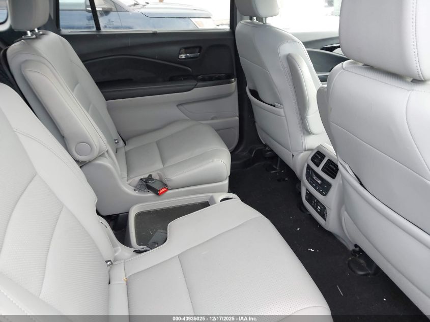 2021 Honda Pilot Awd Elite VIN: 5FNYF6H07MB045274 Lot: 43935025