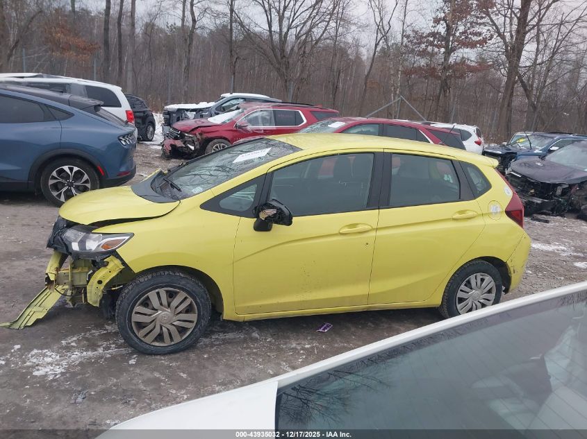 2015 Honda Fit Lx VIN: 3HGGK5H57FM734034 Lot: 43935032