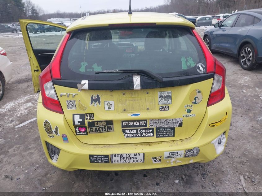 2015 Honda Fit Lx VIN: 3HGGK5H57FM734034 Lot: 43935032