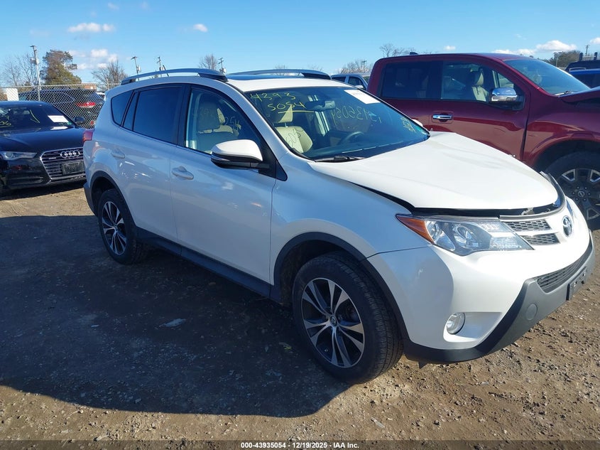 2T3DFREV4FW293236 2015 Toyota Rav4 Limited auction photo 1