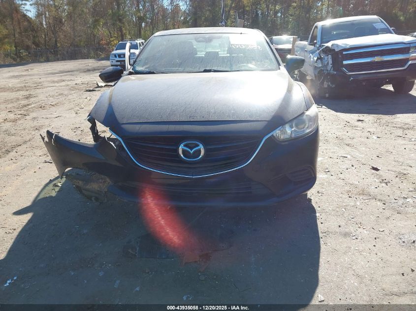 2017 Mazda Mazda6 Touring VIN: JM1GL1V53H1107016 Lot: 43935058