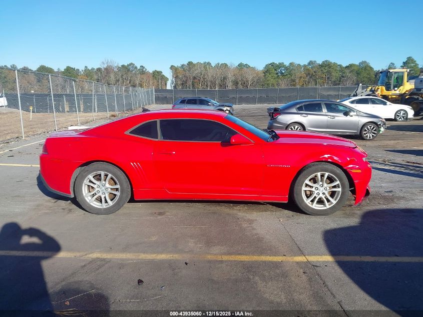 2014 Chevrolet Camaro 1Lt VIN: 2G1FB1E32E9287327 Lot: 43935060