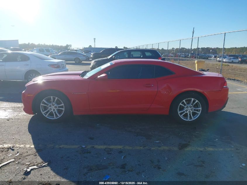 2014 Chevrolet Camaro 1Lt VIN: 2G1FB1E32E9287327 Lot: 43935060