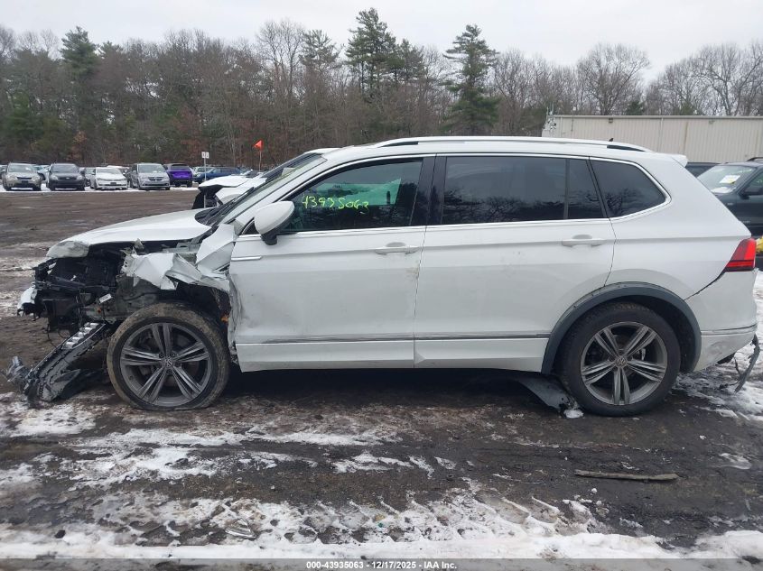 2019 Volkswagen Tiguan 2.0T Se/2.0T Sel/2.0T Sel R-Line/2.0T Sel R-Line Black VIN: 3VV2B7AX5KM026005 Lot: 43935063