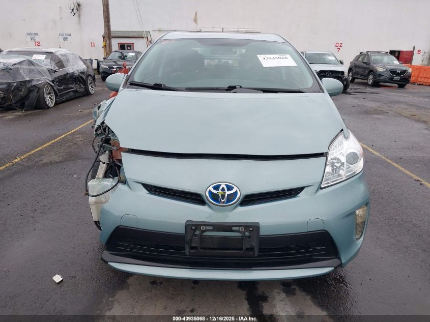 2015 Toyota Prius Two VIN: JTDKN3DU9F1911410 Lot: 43935068