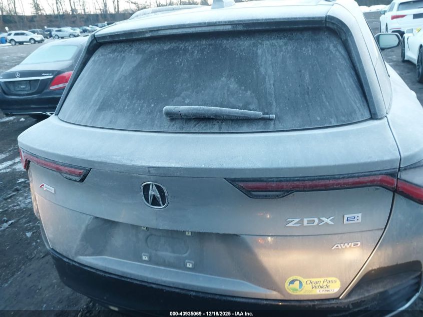 2024 Acura Zdx A-Spec VIN: 4W5KHNRL4RZ508334 Lot: 43935069