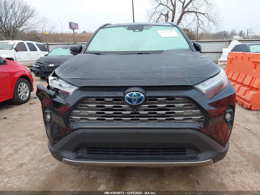 2022 Toyota Rav4 Hybrid Limited VIN: 4T3D6RFV9NU067433 Lot: 43935073