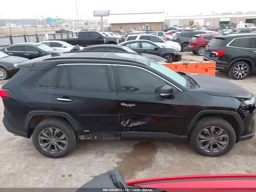 2022 Toyota Rav4 Hybrid Limited VIN: 4T3D6RFV9NU067433 Lot: 43935073
