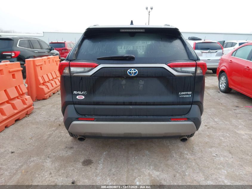 2022 Toyota Rav4 Hybrid Limited VIN: 4T3D6RFV9NU067433 Lot: 43935073