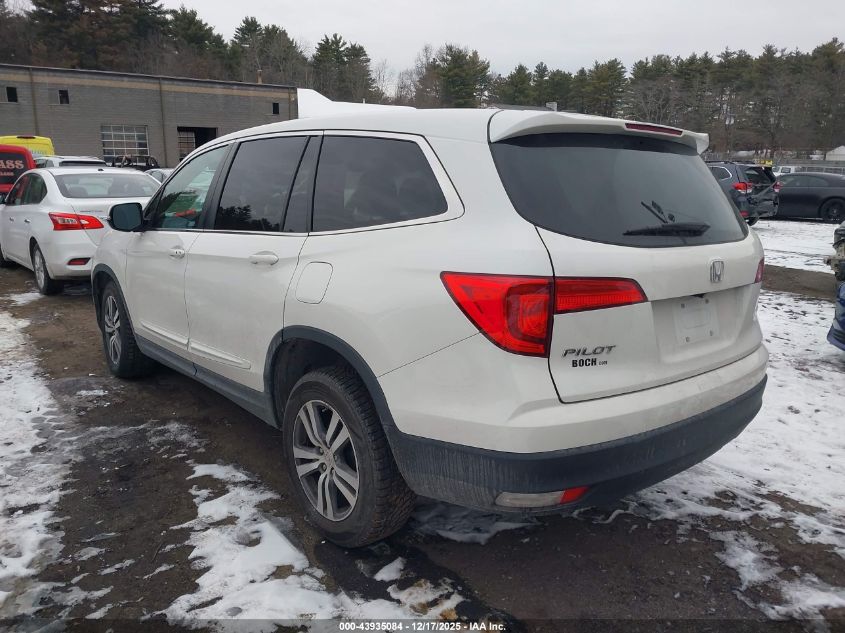 2018 Honda Pilot Ex-L VIN: 5FNYF6H89JB056116 Lot: 43935084