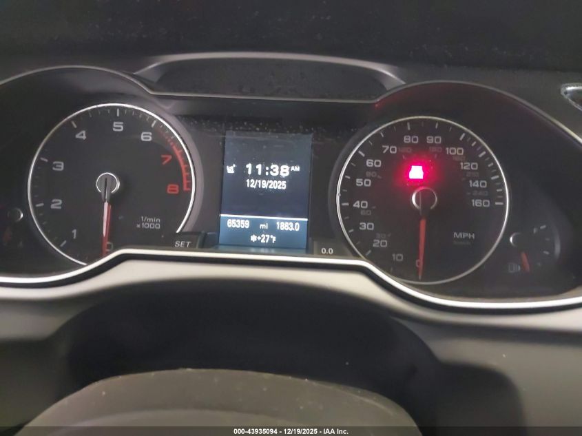 2015 Audi A4 2.0T Premium VIN: WAUFFAFL5FN027221 Lot: 43935094