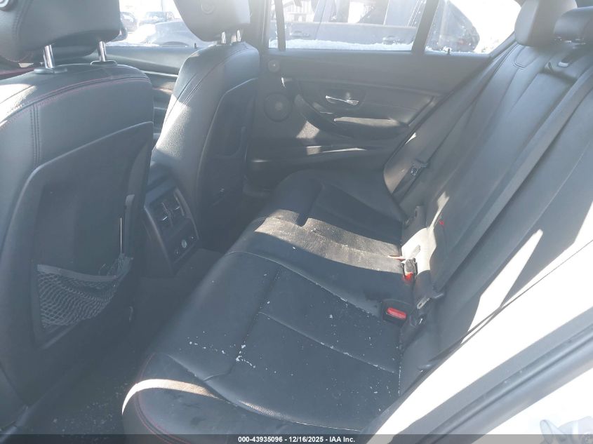 2014 BMW 335I xDrive VIN: WBA3B9G58ENR92344 Lot: 43935096