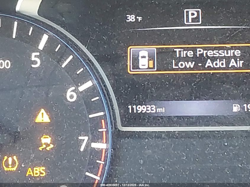 2016 Nissan Altima 2.5 Sr VIN: 1N4AL3AP7GC273850 Lot: 43935097