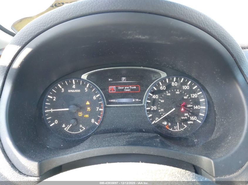 2016 Nissan Altima 2.5 Sr VIN: 1N4AL3AP7GC273850 Lot: 43935097