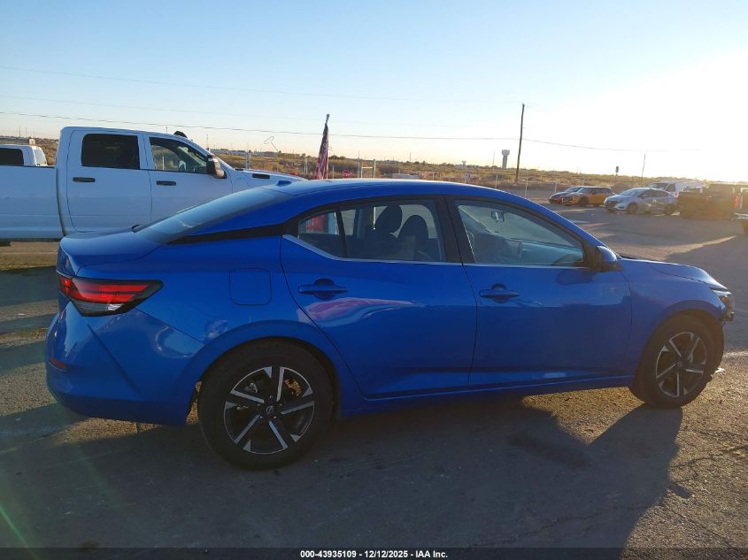 2025 Nissan Sentra Sv VIN: 3N1AB8CV6SY299638 Lot: 43935109