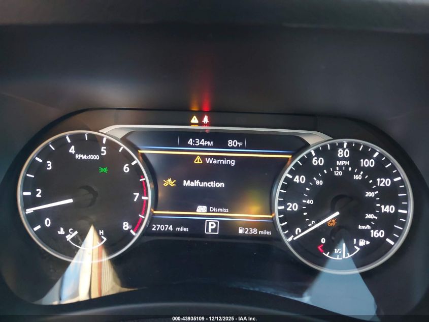 2025 Nissan Sentra Sv VIN: 3N1AB8CV6SY299638 Lot: 43935109