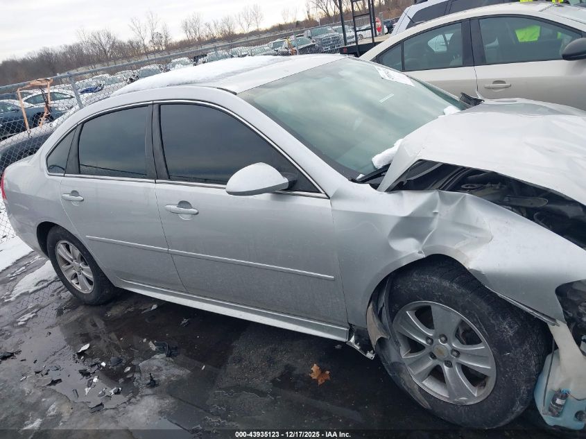 2016 Chevrolet Impala Limited Ls VIN: 2G1WA5E33G1119255 Lot: 43935123