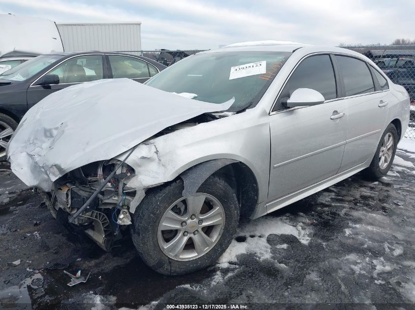 2016 Chevrolet Impala Limited Ls VIN: 2G1WA5E33G1119255 Lot: 43935123