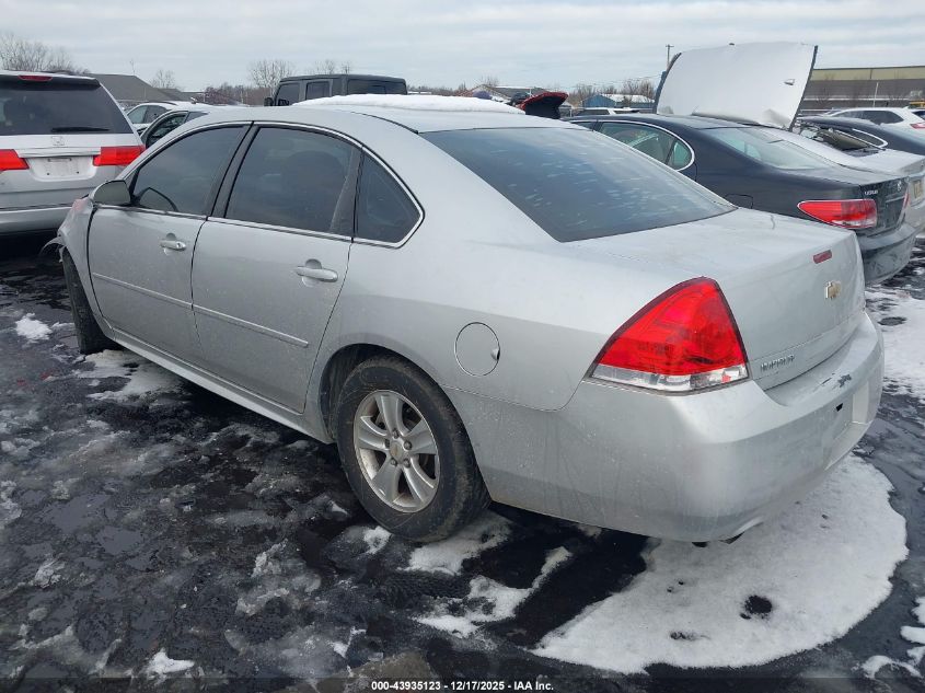 2016 Chevrolet Impala Limited Ls VIN: 2G1WA5E33G1119255 Lot: 43935123