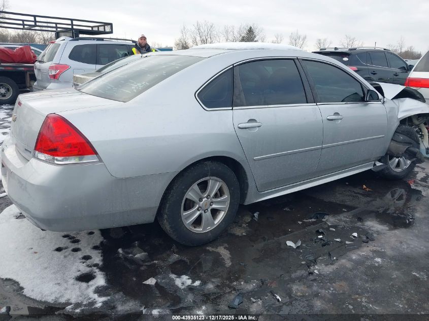 2016 Chevrolet Impala Limited Ls VIN: 2G1WA5E33G1119255 Lot: 43935123