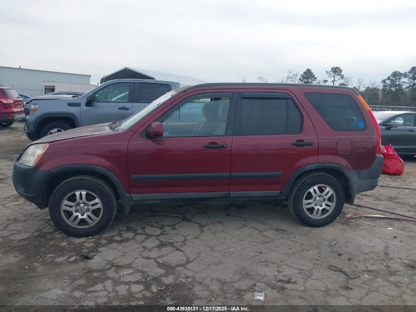 2004 Honda Cr-V Ex VIN: SHSRD78844U205013 Lot: 43935131