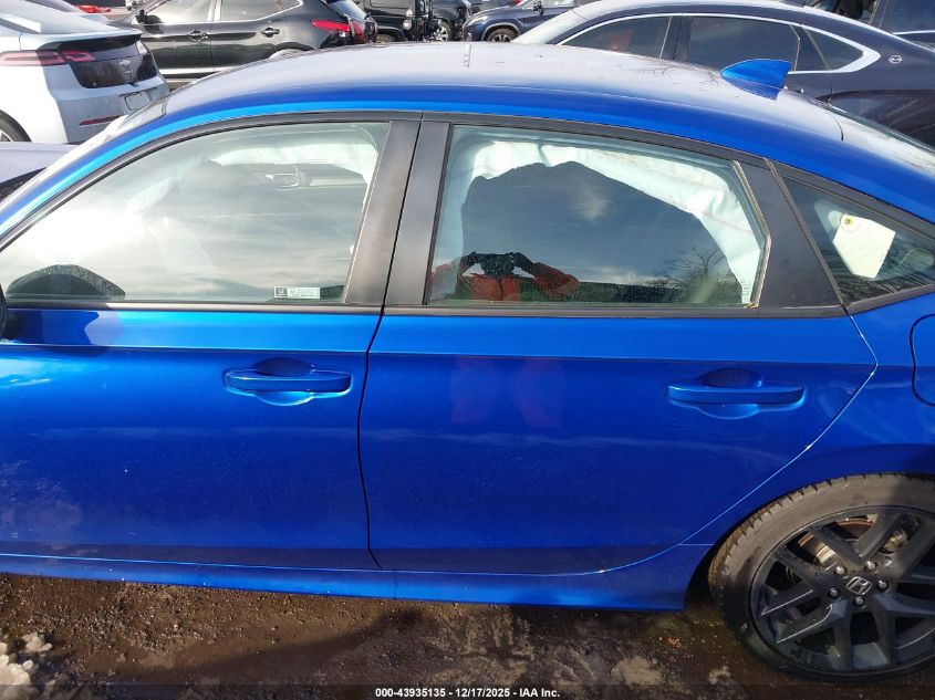 2023 Honda Civic Sport VIN: 2HGFE2F56PH518860 Lot: 43935135