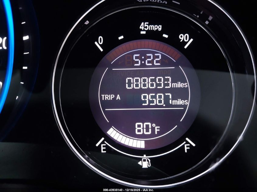 2017 Honda Hr-V Ex VIN: 3CZRU5H50HM710589 Lot: 43935140