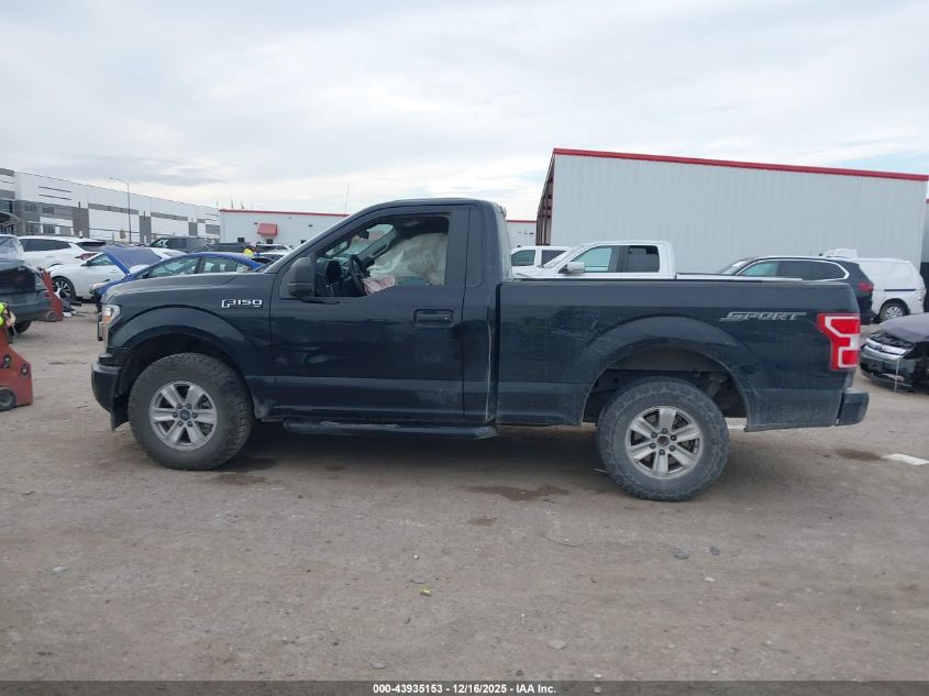 2018 Ford F-150 Xl VIN: 1FTMF1CP5JKE13858 Lot: 43935153