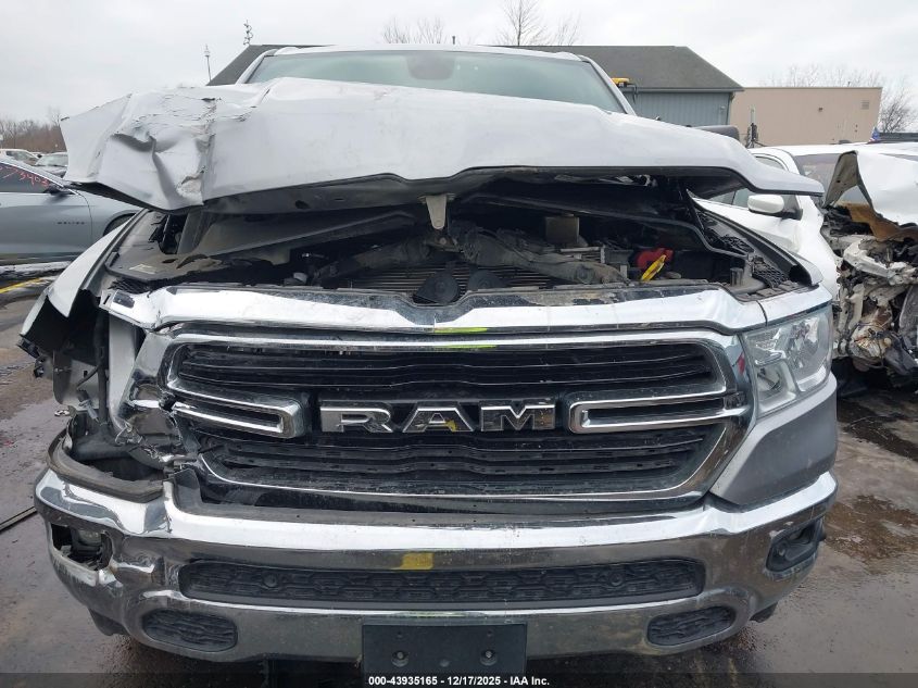 2019 Ram 1500 Big Horn/Lone Star 4X4 5'7 Box VIN: 1C6SRFFT4KN824020 Lot: 43935165