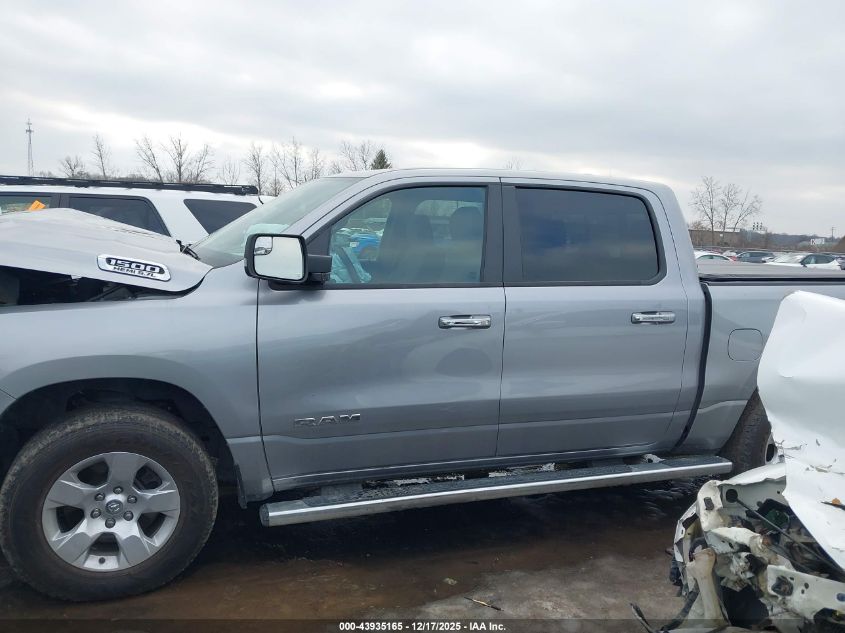 2019 Ram 1500 Big Horn/Lone Star 4X4 5'7 Box VIN: 1C6SRFFT4KN824020 Lot: 43935165