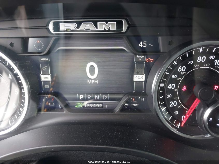 2019 Ram 1500 Big Horn/Lone Star 4X4 5'7 Box VIN: 1C6SRFFT4KN824020 Lot: 43935165