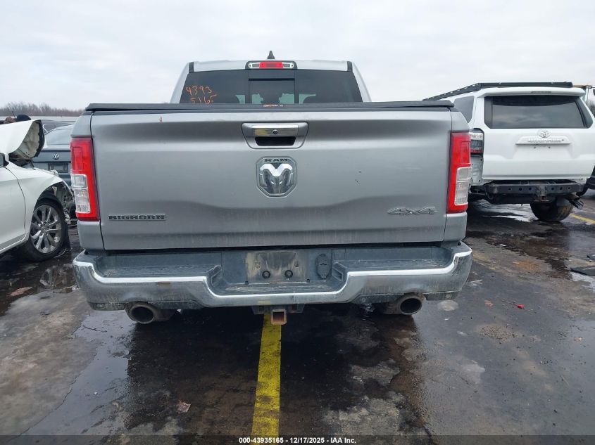 2019 Ram 1500 Big Horn/Lone Star 4X4 5'7 Box VIN: 1C6SRFFT4KN824020 Lot: 43935165