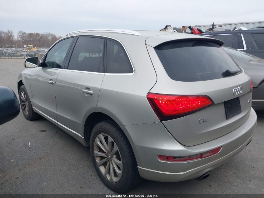 2014 Audi Q5 2.0T Premium VIN: WA1LFAFP4EA105741 Lot: 43935172