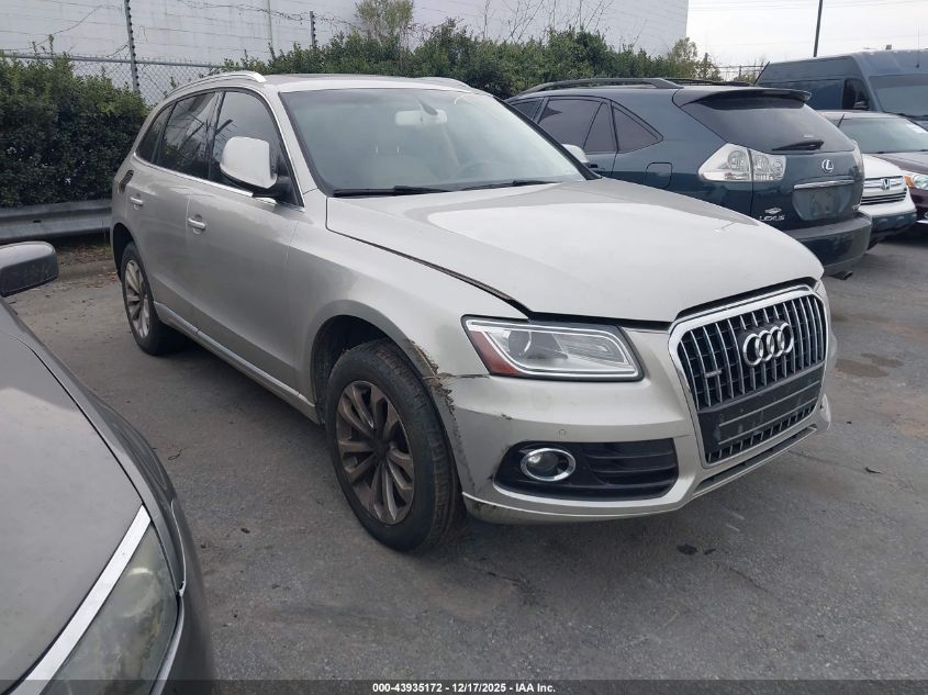 2014 Audi Q5 2.0T Premium VIN: WA1LFAFP4EA105741 Lot: 43935172