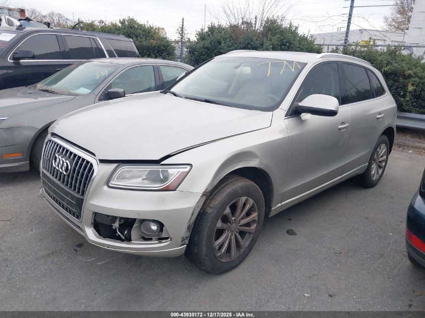 2014 Audi Q5 2.0T Premium VIN: WA1LFAFP4EA105741 Lot: 43935172